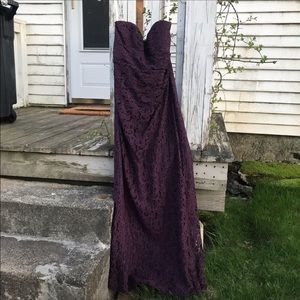 Long formal prom dress